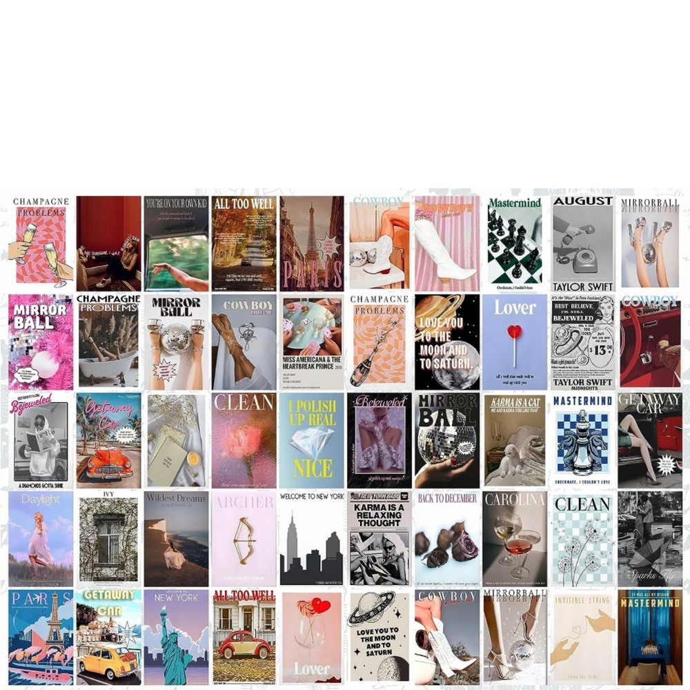 Taylor Swift Wall Collage Kit